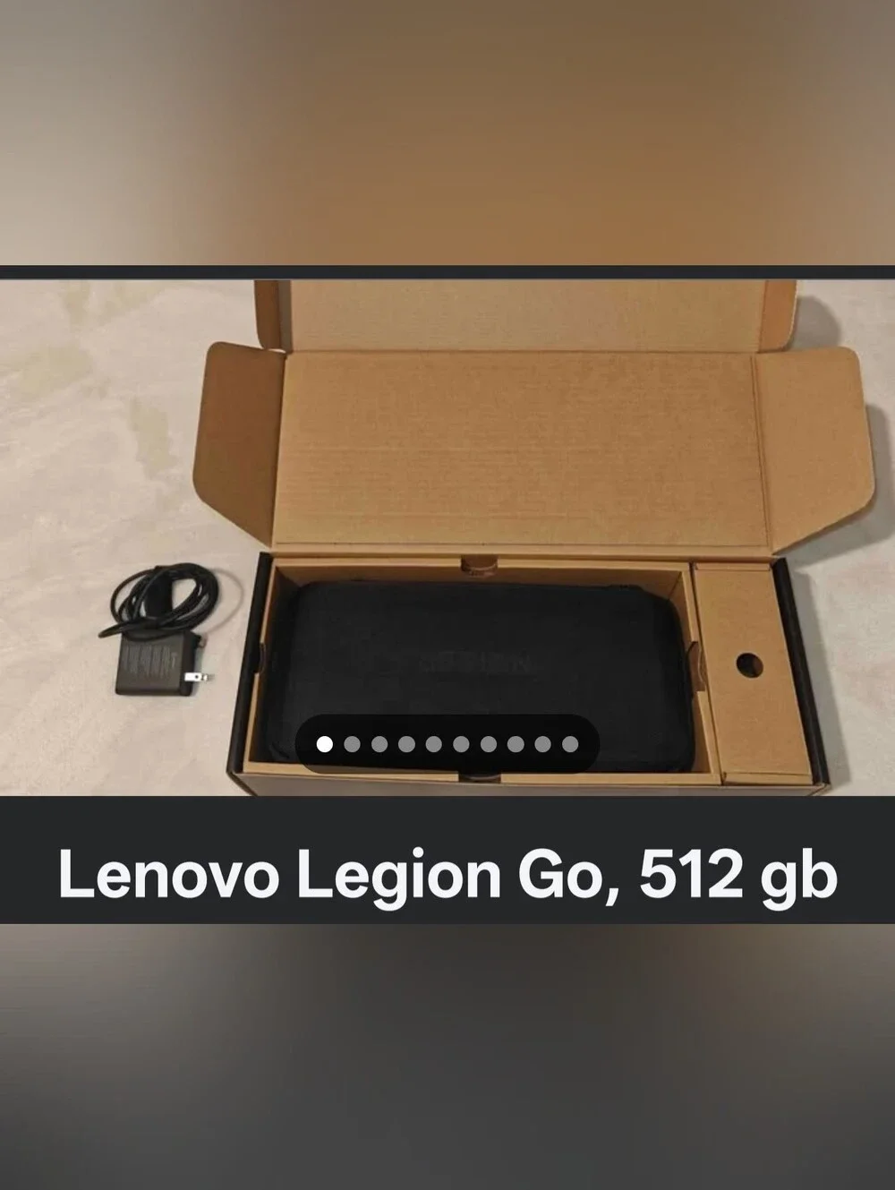 Lenovo Legion Go Black Handheld Gaming Console (Black)